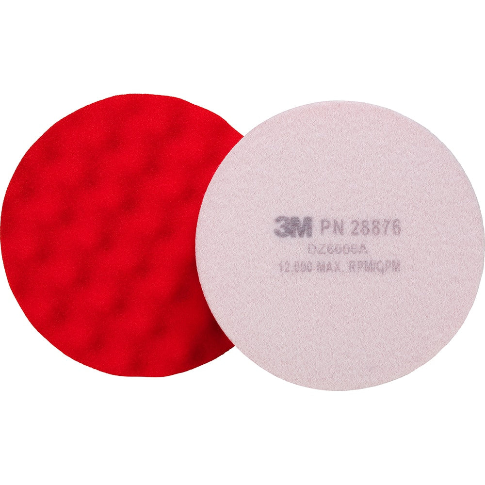 3M - Bonnets & Pads; Overall Diameter (Inch): 5-1/4 ; Product Type: Buffing Pad ; Bonnet/Pad Material: Foam ; Maximum RPM: 12000.000 - Exact Tool & Supply