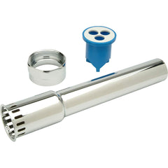 Zurn - Flush Valve/Flushometer Repair Kits & Parts; Type: Flush Tube ; For Use With: Vacuum Breaker/Backflow Preventer ; Color: Chrome ; Pipe Size: 1 1/4 (Inch) - Exact Tool & Supply