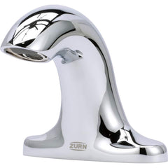 Zurn - Electronic & Sensor Faucets; Type: Sensor ; Style: w/o Mixer ; Type of Power: Battery ; Spout Type: Standard ; Mounting Centers: 3 (Inch); Finish/Coating: Polished Chrome - Exact Tool & Supply