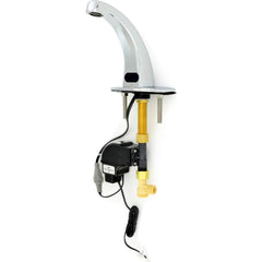 Zurn - Electronic & Sensor Faucets; Type: Sensor ; Style: w/o Mixer ; Type of Power: Hard-Wired; Battery ; Spout Type: Standard ; Mounting Centers: 3 (Inch); Voltage (AC): 120 - Exact Tool & Supply