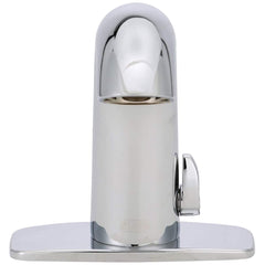 Zurn - Electronic & Sensor Faucets; Type: Sensor ; Style: Internal Temperature Control Mixer ; Type of Power: Battery ; Spout Type: Standard ; Mounting Centers: 3 (Inch); Finish/Coating: Polished Chrome - Exact Tool & Supply