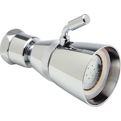 Zurn - Shower Heads & Accessories; Type: Showerhead ; Material: Brass ; GPM: 2.50 ; Face Diameter: 1-3/4 (Inch); Finish/Coating: Polished Chrome ; Number of Sprayers: 1.000 - Exact Tool & Supply