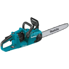 Makita - Chainsaws; Type of Power: Cordless ; Horsepower: N/A ; Speed (RPM): Variable ; Guide Bar Length (Inch): 16 ; Chain Speed: 3940 FPM - Exact Tool & Supply