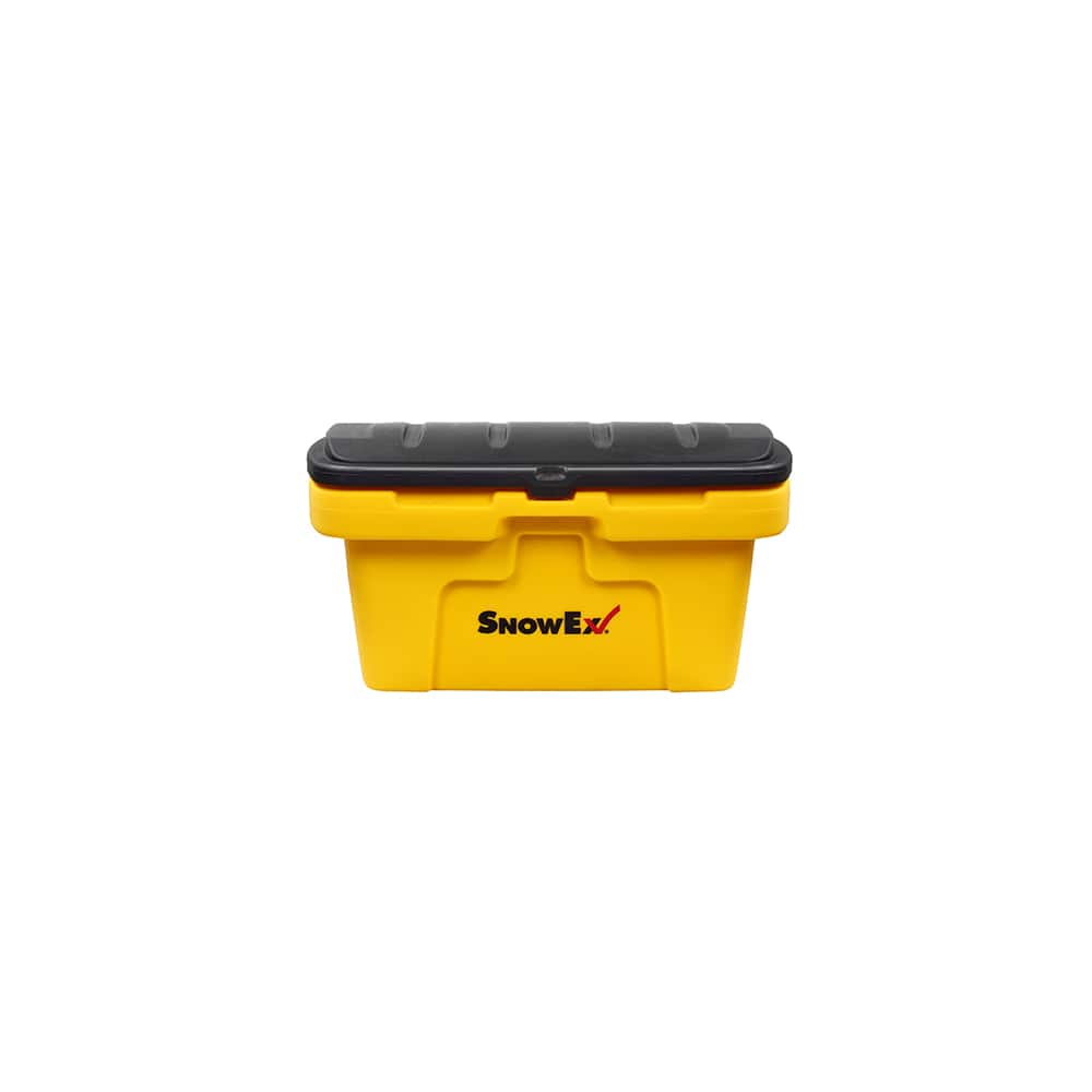 Trynex - Bulk Storage Containers; Container Type: Salt Storage Box ; Height (Inch): 50.5 ; Width (Inch): 33.25 ; Length (Inch): 48 ; Load Capacity (Lb.): 960.000 ; Material Family: Plastic - Exact Tool & Supply
