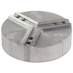 Dillon Manufacturing - Hard Lathe Chuck Jaws; Jaw Type: Full Grip ; Jaw Interface Type: 1.5mm x 60 Serrated ; Maximum Compatible Chuck Diameter (Inch): 8 ; Material: 6061-T6 Aluminum ; Groove Width (Decimal Inch): 0.5510 ; Overall Height (Inch): 2 - Exact Tool & Supply