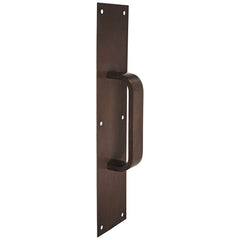 Rockwood - Door Pulls; Overall Length (Inch): 16 ; Finish/Coating: Oil Rubbed Bronze ; Grip Length: 4 (Inch) - Exact Tool & Supply