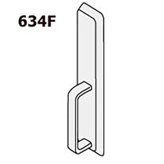 Yale - Lockset Accessories; Type: Escutcheon Trim ; For Use With: 6100 Series Exit Devices ; Cylinder Type: None - Exact Tool & Supply