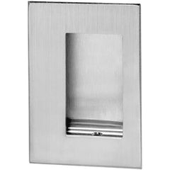 Rockwood - Door Pulls; Overall Length (Inch): 16 ; Finish/Coating: Satin Stainless Steel ; Grip Length: 4 (Inch) - Exact Tool & Supply