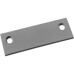 Yale - Filler Plates; Type: Frame Hinge Filler Plate ; Length (Inch): 4-1/2 ; Width (Inch): 1-5/8 ; Material: Steel ; Finish/Coating: Prime Coat - Exact Tool & Supply