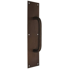 Rockwood - Door Pulls; Overall Length (Inch): 16 ; Finish/Coating: Oil Rubbed Bronze ; Grip Length: 4 (Inch) - Exact Tool & Supply