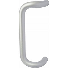 Rockwood - Door Pulls; Overall Length (Inch): 16 ; Finish/Coating: Clear Anodized Aluminum ; Grip Length: 4 (Inch); Projection: 3.5 (Inch) - Exact Tool & Supply