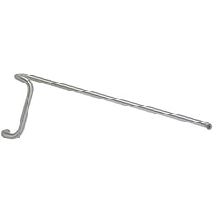 Rockwood - Door Pulls; Overall Length (Inch): 16 ; Finish/Coating: Satin Stainless Steel ; Grip Length: 4 (Inch); Projection: 3.5 (Inch) - Exact Tool & Supply