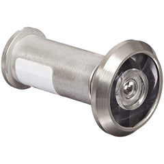 Yale - Viewers/Peepholes; Viewing: 190 deg. Door Viewer ; Style: Door Viewer ; Material: Brass ; Finish/Coating: Satin Nickel ; UL Rated: Yes - Exact Tool & Supply