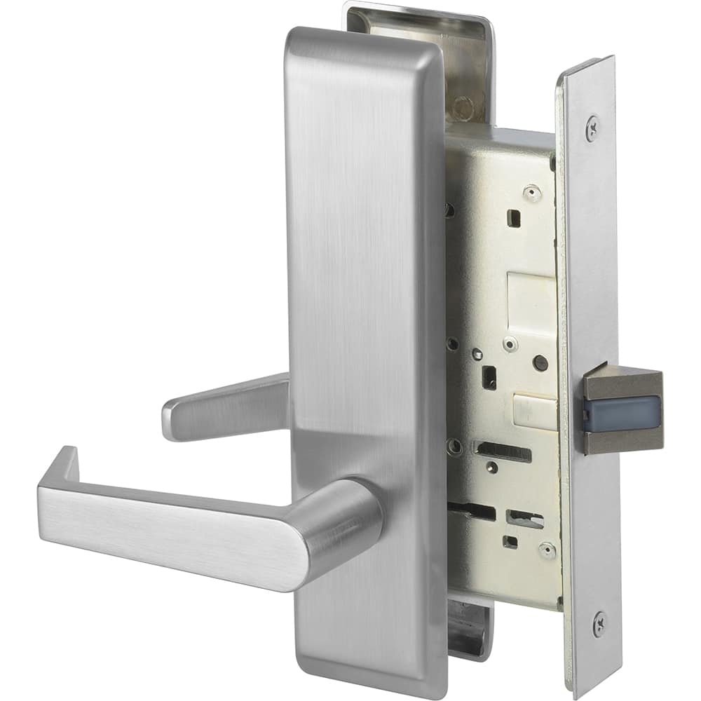Yale - Lever Locksets; Door Thickness: 1 3/4 - Exact Tool & Supply