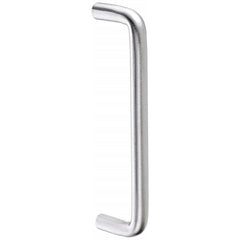 Rockwood - Door Pulls; Overall Length (Inch): 16 ; Finish/Coating: Satin; Chrome Plated Brass ; Grip Length: 4 (Inch); Projection: 1-1/4 (Inch) - Exact Tool & Supply