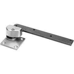 Rixson - Pivot Hinges; Finish/Coating: Oil Rubbed Bronze ; Material: Brass ; Type: Offset Hung Regular Standard-Duty Pivot ; Hand: Left Hand ; Leaf Height: 4-1/4 (Inch); Length (Inch): 9-5/8 - Exact Tool & Supply