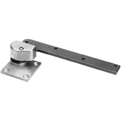 Rixson - Pivot Hinges; Finish/Coating: Oil Rubbed Bronze ; Material: Brass ; Type: Offset Hung Regular Standard-Duty Pivot ; Hand: Right Hand ; Leaf Height: 4-1/4 (Inch); Length (Inch): 9-5/8 - Exact Tool & Supply