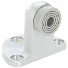 Rockwood - Stops; Type: Door Stop ; Finish/Coating: Satin Chrome ; Projection: 2-1/4 (Inch); Mount Type: Floor - Exact Tool & Supply