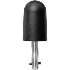 Rockwood - Stops; Type: Heavy-Duty Door Stop ; Finish/Coating: Satin Chrome ; Projection: 3 (Inch); Mount Type: Surface; Wall - Exact Tool & Supply