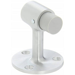 Rockwood - Stops; Type: Door Stop ; Finish/Coating: Satin Chrome ; Projection: 3 (Inch); Mount Type: Floor - Exact Tool & Supply