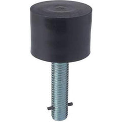 Rockwood - Stops; Type: Heavy-Duty Door Stop ; Finish/Coating: Black ; Projection: 3 (Inch); Mount Type: Floor - Exact Tool & Supply