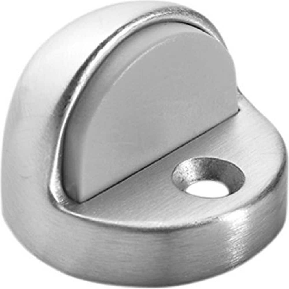 Rockwood - Stops; Type: High Dome Stop ; Finish/Coating: Satin Chrome ; Projection: 2 (Inch); Mount Type: Floor - Exact Tool & Supply