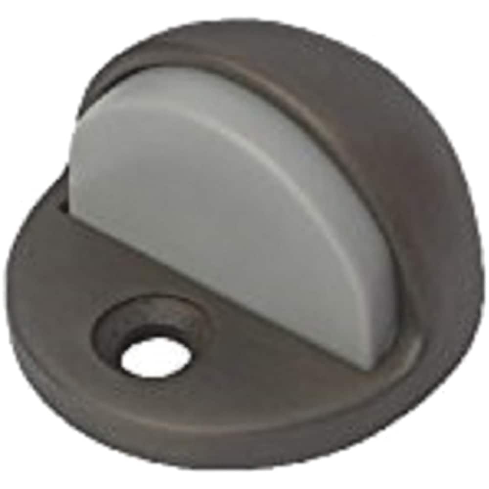 Rockwood - Stops; Type: Low Dome Stop ; Finish/Coating: Oxidized Satin Dark Bronze ; Projection: 2 (Inch); Mount Type: Floor - Exact Tool & Supply