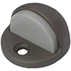 Rockwood - Stops; Type: Low Dome Stop ; Finish/Coating: Oxidized Satin Dark Bronze ; Projection: 2 (Inch); Mount Type: Floor - Exact Tool & Supply