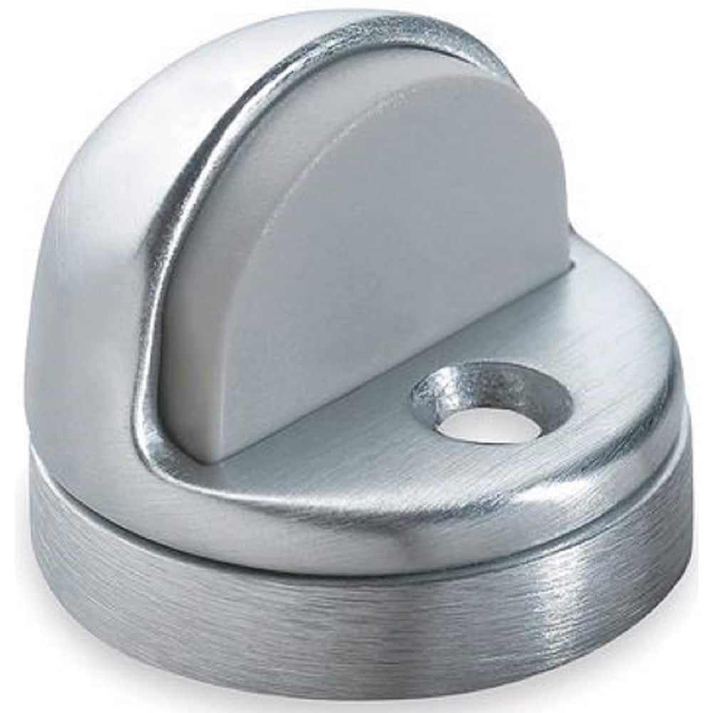 Rockwood - Stops; Type: Dome Stop Combination Unit ; Finish/Coating: Satin Chrome ; Projection: 2 (Inch); Mount Type: Floor - Exact Tool & Supply