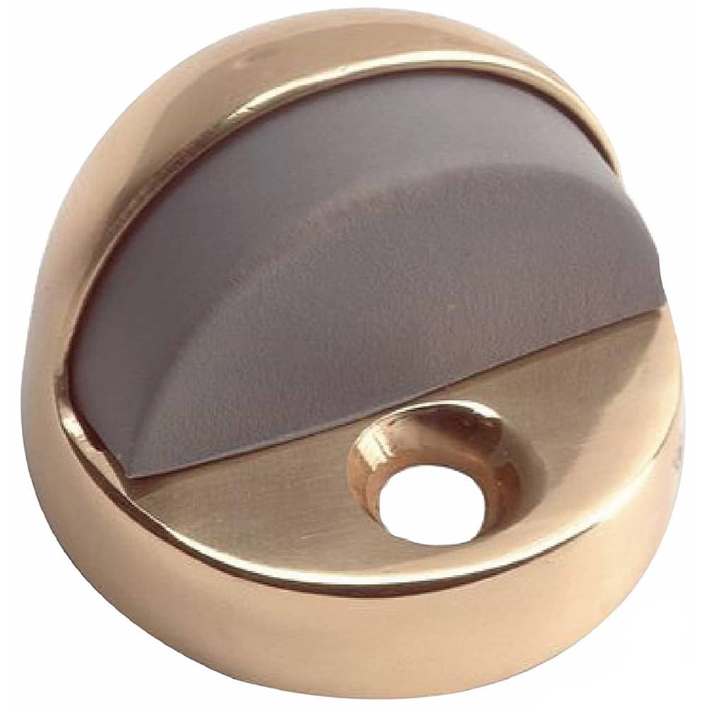 Rockwood - Stops; Type: Low Dome Stop ; Finish/Coating: Oxidized Satin Dark Bronze ; Projection: 2 (Inch); Mount Type: Floor - Exact Tool & Supply