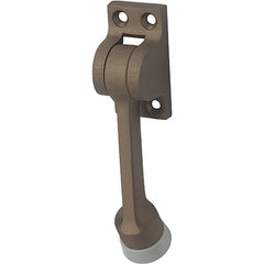 Rockwood - Stops; Type: Kick Down Door Stop ; Finish/Coating: Oxidized Satin Dark Bronze ; Projection: 3-5/8 (Inch); Mount Type: Floor - Exact Tool & Supply