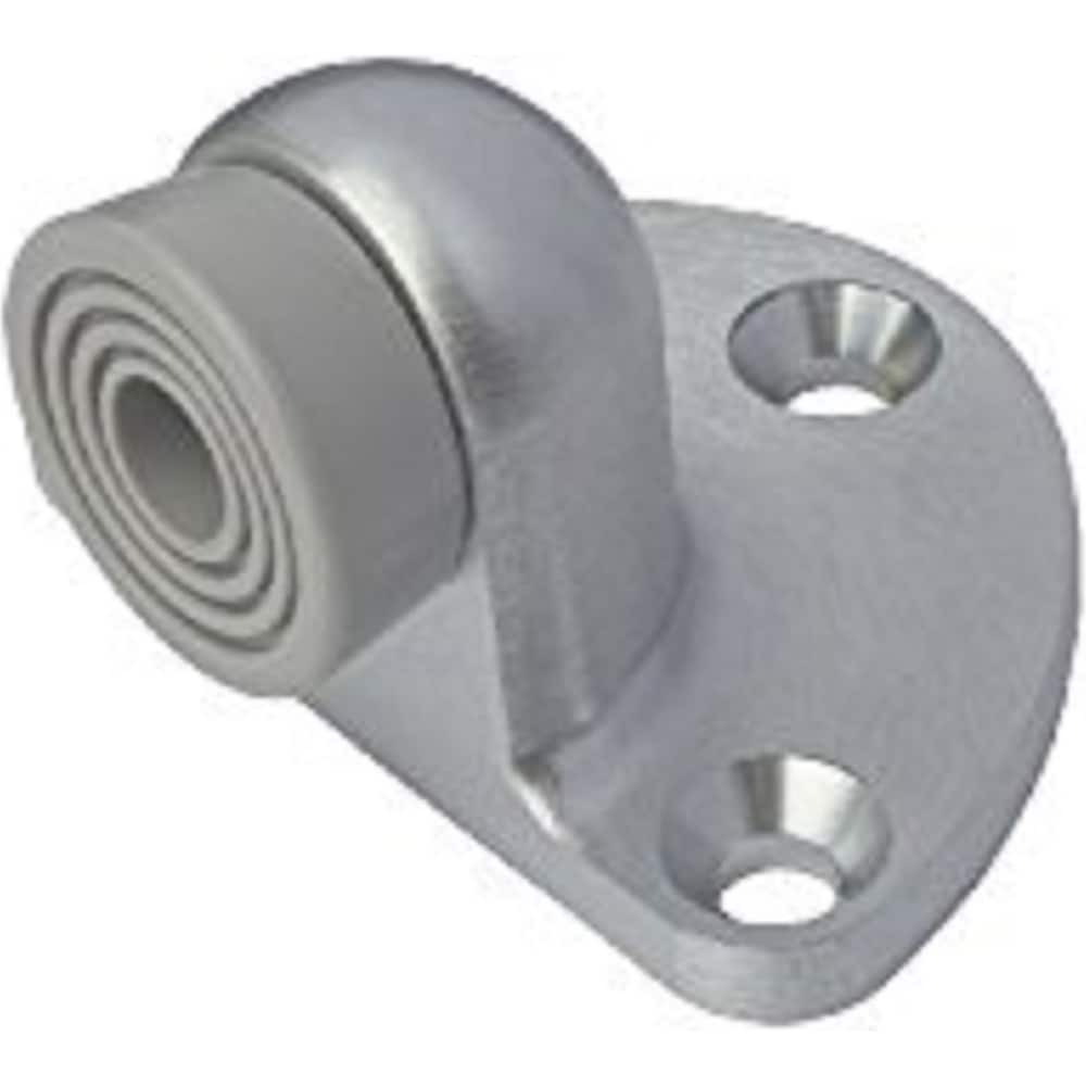 Rockwood - Stops; Type: Door Stop ; Finish/Coating: Satin Chrome ; Projection: 1-5/8 (Inch); Mount Type: Floor - Exact Tool & Supply
