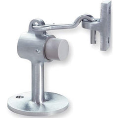 Yale - Holders; Overall Length: 2.00 ; Finish/Coating: Satin Chrome ; Grade: 1 ; Stem Length: 1/2 (Inch) - Exact Tool & Supply