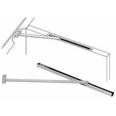 Rixson - Holders; Overall Length: 1.50 ; Finish/Coating: Satin Stainless Steel ; Grade: 1 ; Stem Length: 3/8 (Inch) - Exact Tool & Supply
