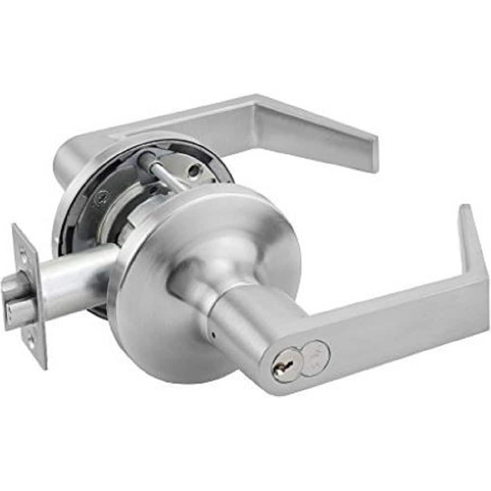 Yale - Lever Locksets; Door Thickness: 1 3/4 - Exact Tool & Supply