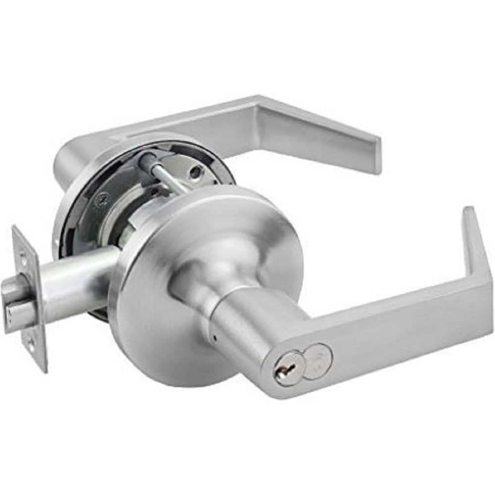 Yale - Lever Locksets; Door Thickness: 1 3/4 - Exact Tool & Supply