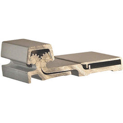 Pemko - Continuous Hinges; Overall Length (Inch): 83 ; Thickness (Decimal Inch): 1.0000 ; Pin Diameter: 1.0000 (Decimal Inch); Finish/Coating: Clear Anodized - Exact Tool & Supply