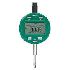 Insize USA LLC - Electronic Drop Indicators; Minimum Measurement (Decimal Inch): 0 ; Minimum Measurement (Inch): 0 ; Minimum Measurement (mm): 0 ; Maximum Measurement (mm): 25.40 ; Maximum Measurement (Decimal Inch): 1.0000 ; Resolution (Decimal Inch): 0 - Exact Tool & Supply