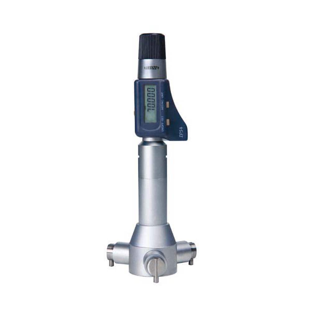 Insize USA LLC - Electronic Inside Micrometers; Minimum Measurement (Inch): 6 ; Minimum Measurement (mm): 152.00 ; Minimum Measurement (Decimal Inch): 6 ; Maximum Measurement (Inch): 10 ; Maximum Measurement (Decimal Inch): 10 ; Maximum Measurement (mm): - Exact Tool & Supply