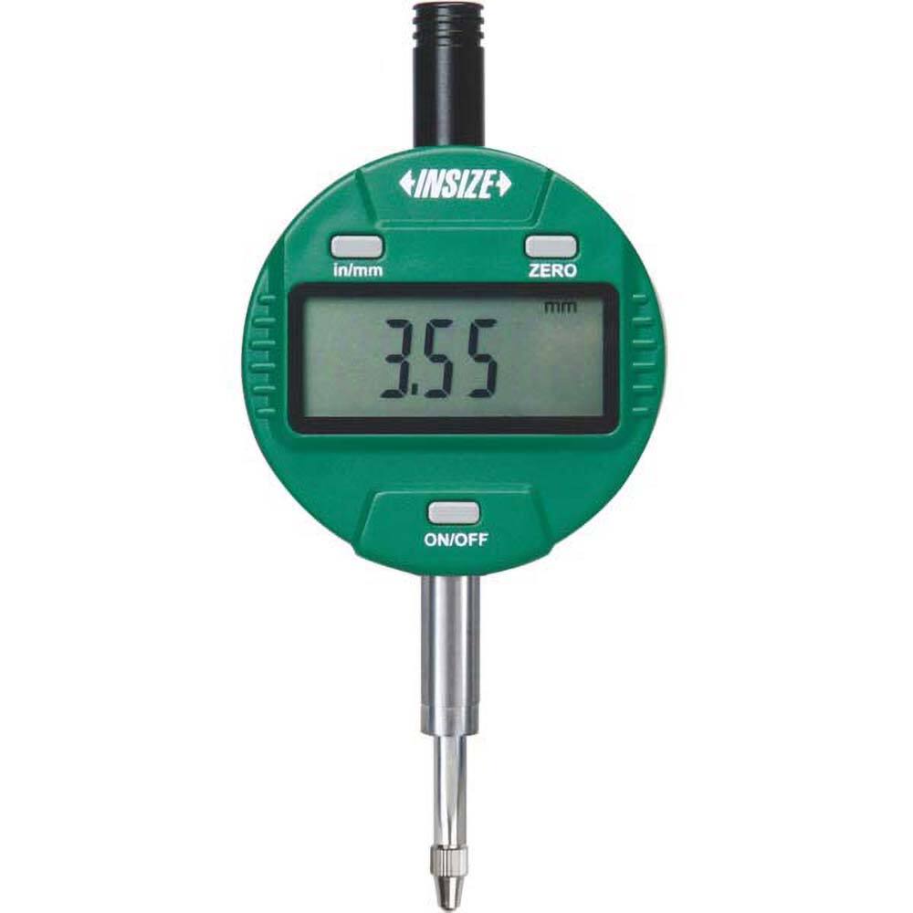 Insize USA LLC - Electronic Drop Indicators; Minimum Measurement (Decimal Inch): 0 ; Minimum Measurement (Inch): 0 ; Minimum Measurement (mm): 0 ; Maximum Measurement (mm): 12.70 ; Maximum Measurement (Decimal Inch): 0.5000 ; Resolution (Decimal Inch): 0 - Exact Tool & Supply