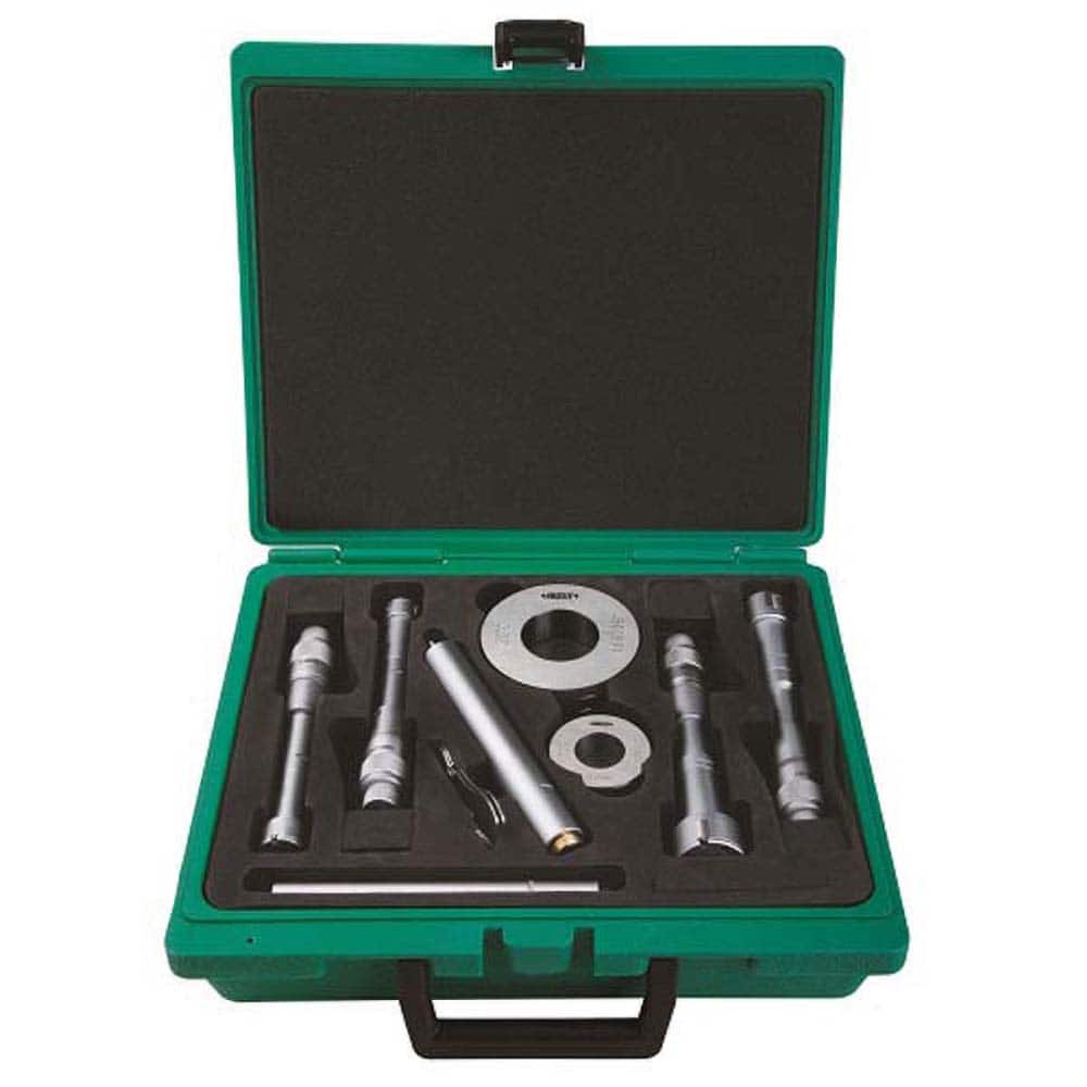 Insize USA LLC - Mechanical Inside Micrometers; Type: Inside ; Minimum Measurement (Decimal Inch): 0.2750 ; Maximum Measurement (Decimal Inch): 0.5000 ; Graduation (Decimal Inch): 0.0001 ; Graduation (mm): Feet/Inches ; Thimble Type: Ratchet Stop - Exact Tool & Supply
