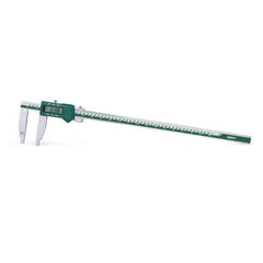 Insize USA LLC - Electronic Calipers; Minimum Measurement (Decimal Inch): 0.0000 ; Maximum Measurement (Decimal Inch): 40 ; Accuracy Plus/Minus (Decimal Inch): 0.0031 ; Resolution (Decimal Inch): 0.0005 ; IP Rating: None ; Data Output: Yes - Exact Tool & Supply