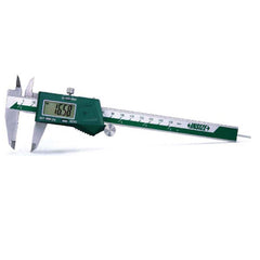 Insize USA LLC - Electronic Calipers; Minimum Measurement (Decimal Inch): 0.0000 ; Maximum Measurement (Decimal Inch): 6 ; Accuracy Plus/Minus (Decimal Inch): 0.0012 ; Resolution (Decimal Inch): 0.0005 ; IP Rating: None ; Data Output: Yes - Exact Tool & Supply