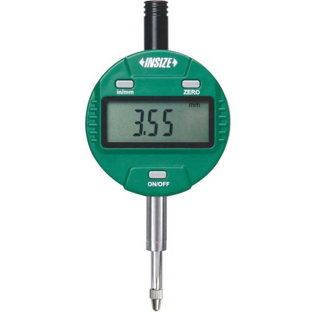 Insize USA LLC - Electronic Drop Indicators; Minimum Measurement (Decimal Inch): 0 ; Minimum Measurement (Inch): 0 ; Minimum Measurement (mm): 0 ; Maximum Measurement (mm): 12.70 ; Maximum Measurement (Decimal Inch): 0.5000 ; Resolution (Decimal Inch): 0 - Exact Tool & Supply