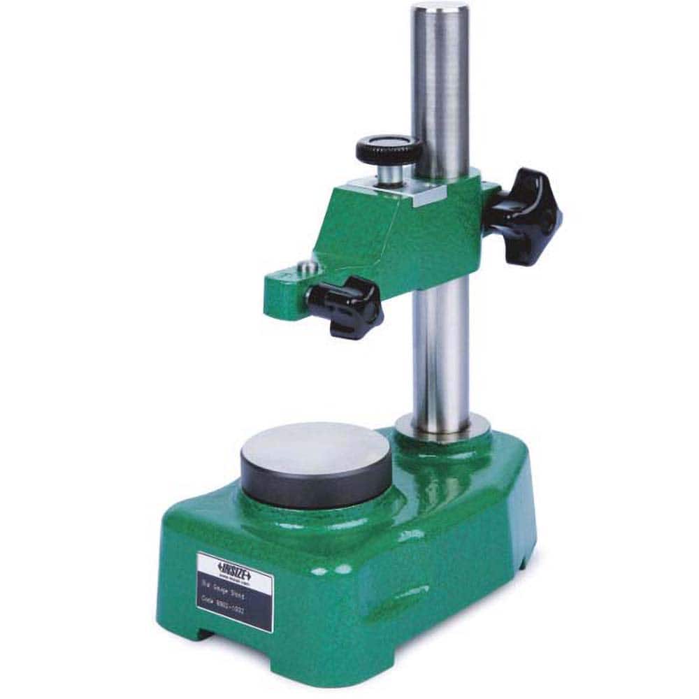 Insize USA LLC - Indicator Transfer & Comparator Gage Stands; Type: Dial Indicator Stand ; Fine Adjustment: Yes ; Includes: Anvil ; Includes Anvil: Yes ; Includes Dial Indicator: No ; Includes Holder: Yes - Exact Tool & Supply