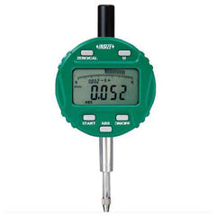 Insize USA LLC - Electronic Drop Indicators; Minimum Measurement (Decimal Inch): 0 ; Minimum Measurement (Inch): 0 ; Minimum Measurement (mm): 0 ; Maximum Measurement (mm): 12.70 ; Maximum Measurement (Decimal Inch): 0.5000 ; Resolution (Decimal Inch): 0 - Exact Tool & Supply