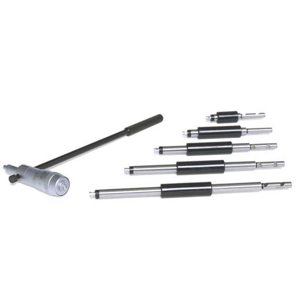 Insize USA LLC - Mechanical Inside Tubular & Caliper Micrometers; Type: Tubular Micrometer ; Minimum Measurement (Inch): 8 ; Minimum Measurement (Decimal Inch): 8 ; Maximum Measurement (Inch): 20 ; Maximum Measurement (Decimal Inch): 20 ; Graduation (Dec - Exact Tool & Supply