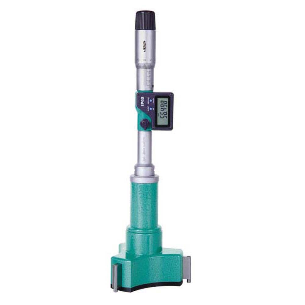 Insize USA LLC - Electronic Inside Micrometers; Minimum Measurement (Inch): 2 ; Minimum Measurement (mm): 51.00 ; Minimum Measurement (Decimal Inch): 2 ; Maximum Measurement (Inch): 2.5000 ; Maximum Measurement (Decimal Inch): 2.5000 ; Maximum Measuremen - Exact Tool & Supply
