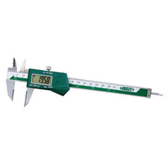 Insize USA LLC - Electronic Calipers; Minimum Measurement (Decimal Inch): 0.0000 ; Maximum Measurement (Decimal Inch): 8 ; Accuracy Plus/Minus (Decimal Inch): 0.0012 ; Resolution (Decimal Inch): 0.0005 ; IP Rating: None ; Data Output: Yes - Exact Tool & Supply