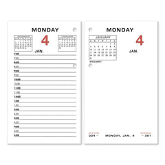 AT-A-GLANCE - Note Pads, Writing Pads & Notebooks Writing Pads & Notebook Type: Desk Calendar Refill Size: 3-1/2 x 6 - Exact Tool & Supply